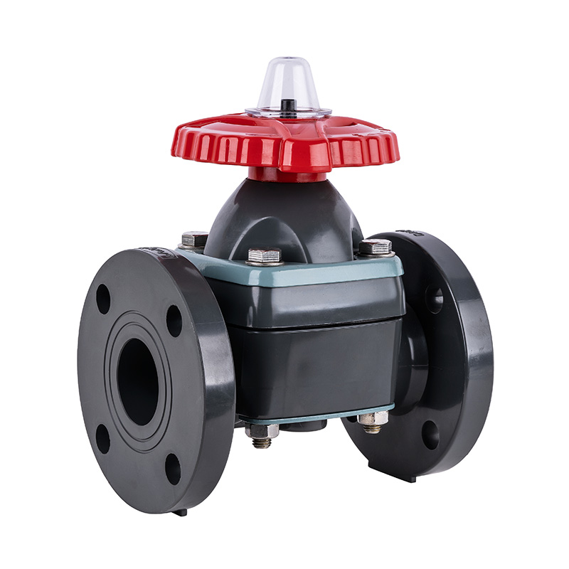 FRPP G41F-10S ไดอะแฟรมวาล์วหน้าแปลน DN20、DN32-150 20A、32A-150A มาตรฐาน JIS