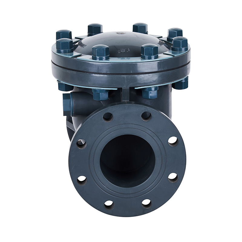 PVC-U H44F-10U เช็ควาล์วชนิดสวิง DN15-300 GB มาตรฐาน