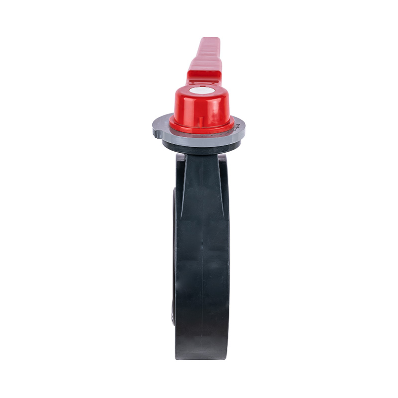 PVC-U D71X-10U จับวาล์วผีเสื้อ DN15-200 15A-200A มาตรฐาน JIS