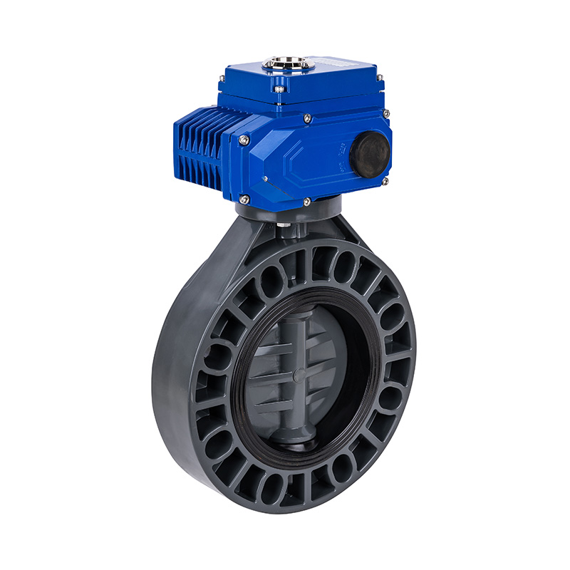 FRPP D971X-10S วาล์วผีเสื้อไฟฟ้า DN32-1000 1-1 / 4 '-30' มาตรฐาน ANSI