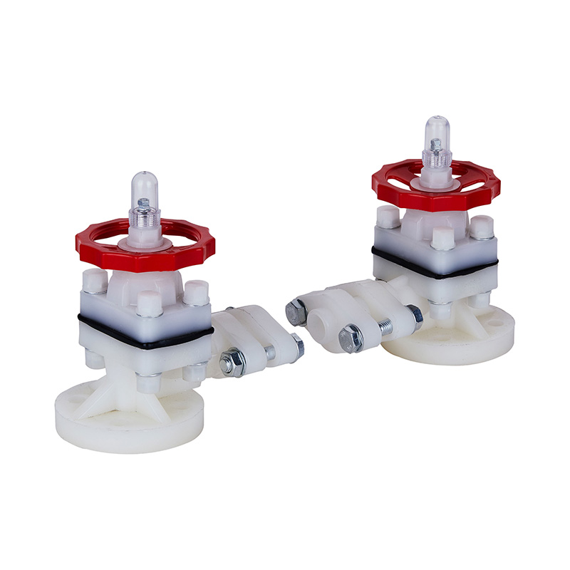 PVDF G41F-10F ยังคงระดับ DN15-50 1/2 '-2' มาตรฐาน ANSI