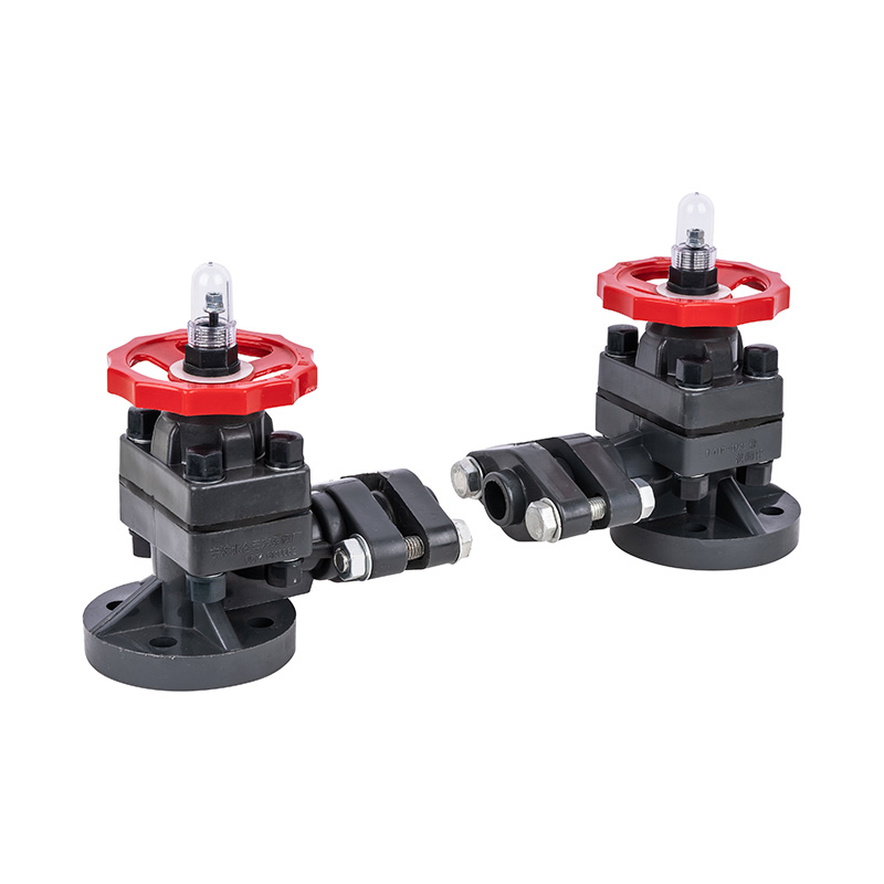 PVC-U G41F-10F ตัวแสดงระดับ DN15-50 1/2'-2' ANSI Standard